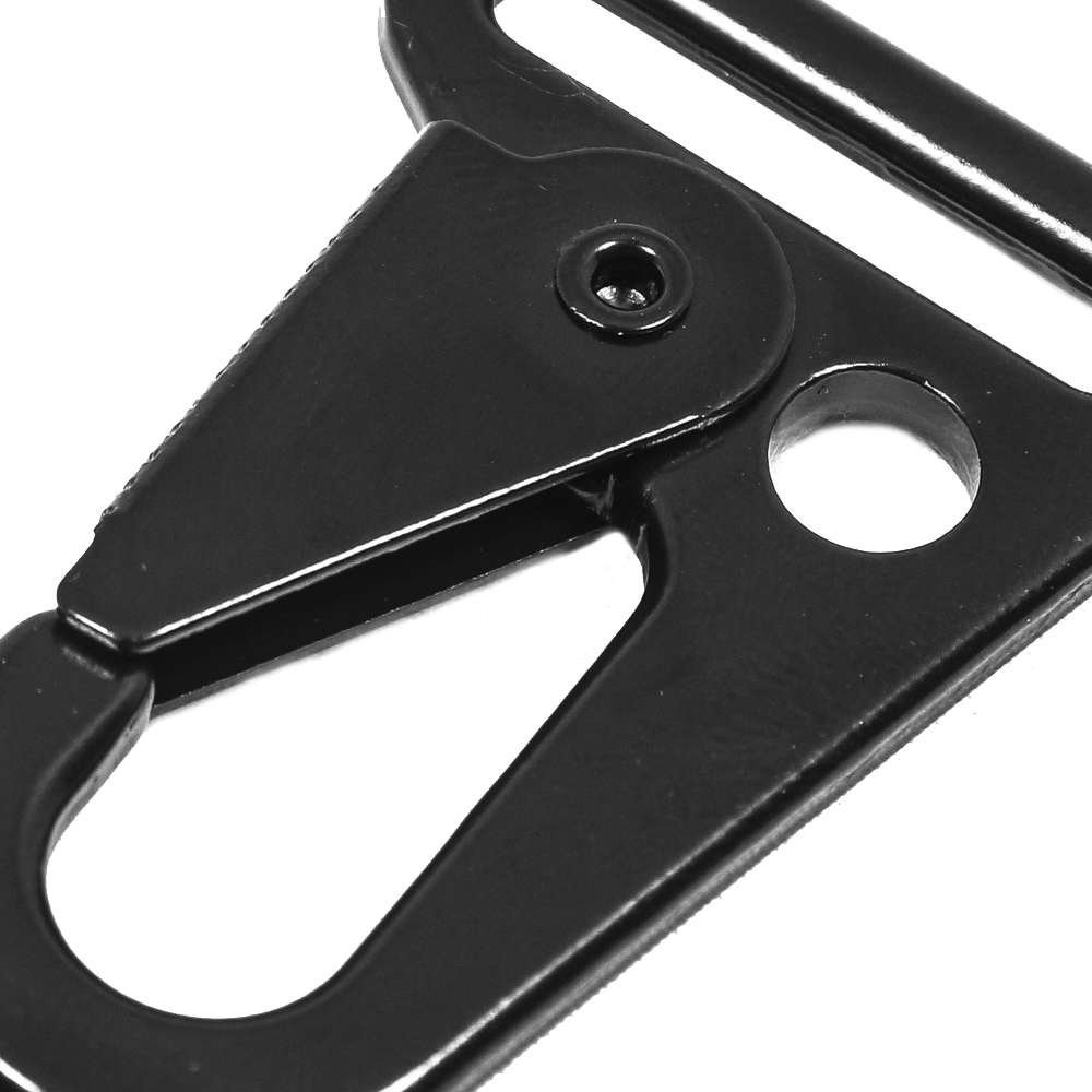 1" HK Style Sling Hook Black